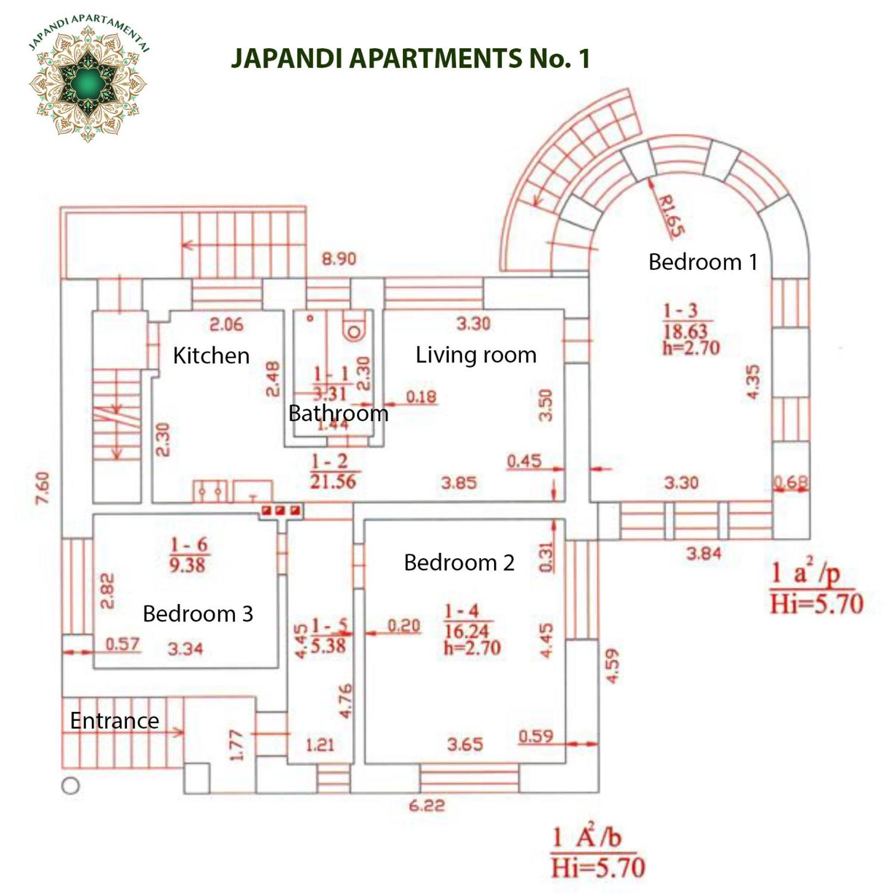 Japandi Apartamentai Kaunas Kültér fotó